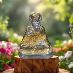 Silver & Gold Plated Guru Nanak Dev