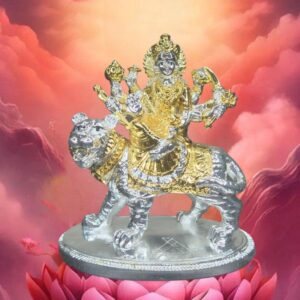 Maa Durga Sherawali Golden Attire