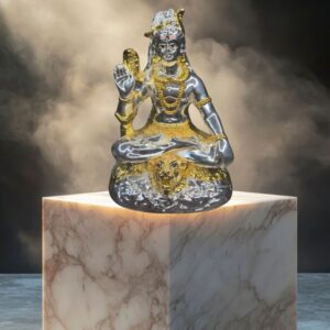 Gold & Silver Plated Lord Shiva