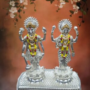 Silver Gold Plated VishnuLakshmi