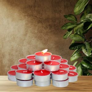 Rose Tea Light Candles